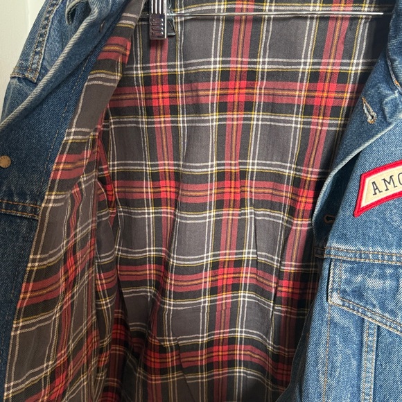 Gucci Blue Denim Jacket with Red Patch - Picture 5 of 9